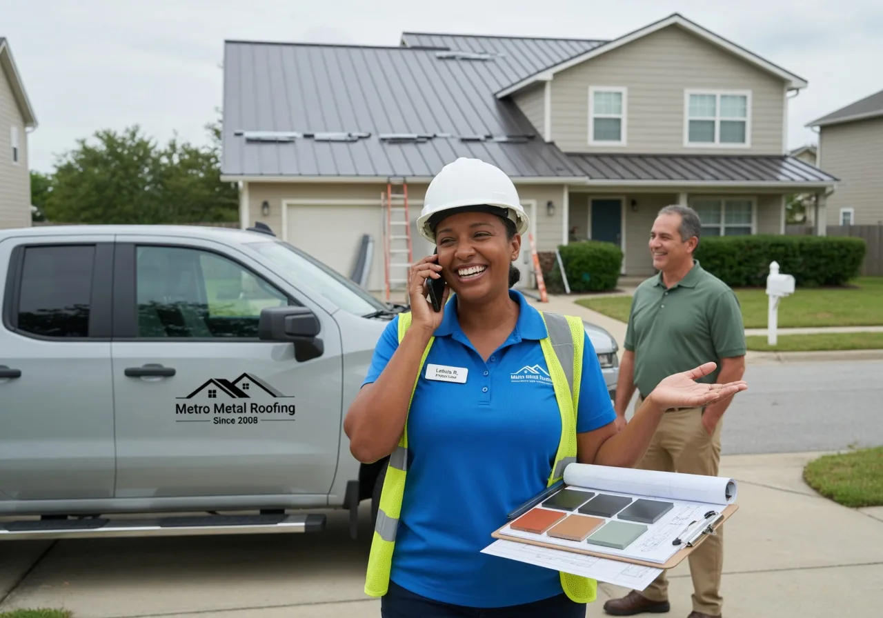 Storm Damage Metal Roof Repair in Cottonwood, AL